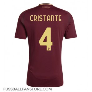 AS Roma Bryan Cristante #4 Replik Heimtrikot 2024-25 Kurzarm